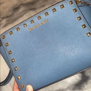Michael Kors navy blue purse